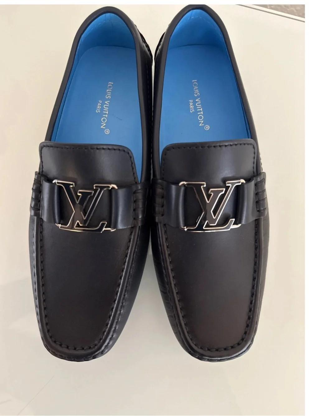 NWTS Louis Vuitton Men's Monte Carlo Mocassin Size 7